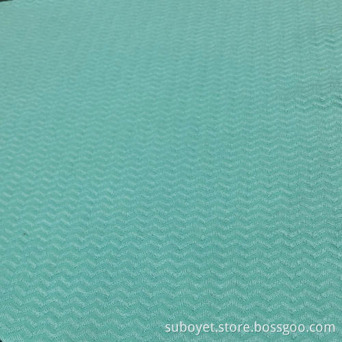 Jacquard polyester och spandex tyg